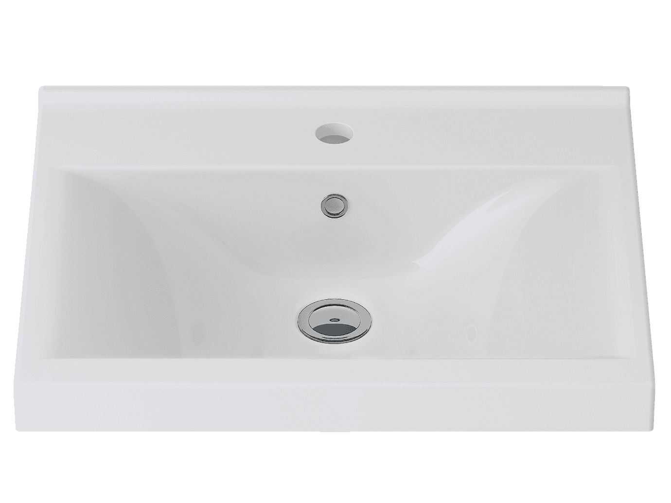 Hera 55 cm Dolap Uyumlu Lavabo 