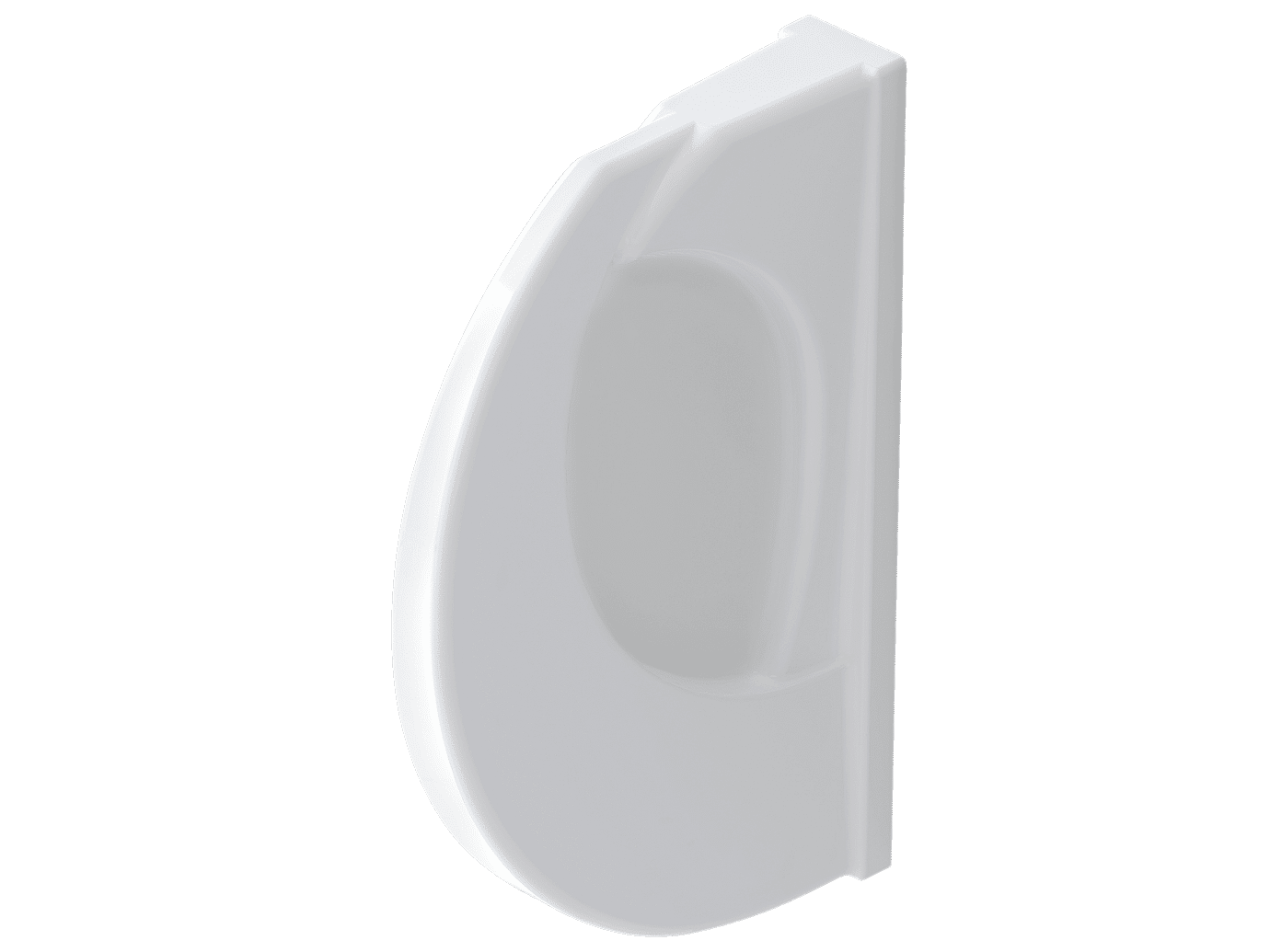 Oval Pisuar Ara Bölme