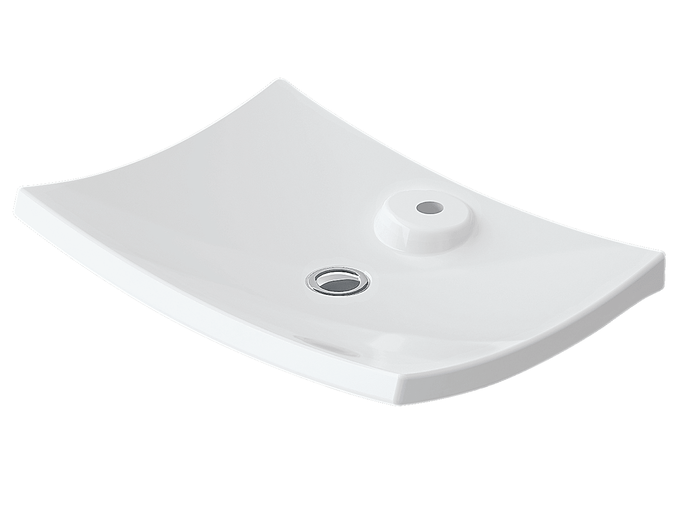 Lal Tezgah Üstü Lavabo (Batarya Delikli)